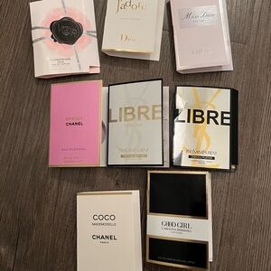 CHANEL, YSL, and more Perfume Sample Collection 6 6 items